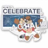 TAZ™と共にゴールを祝おう シール (正面)