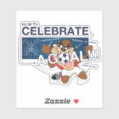 TAZ™と共にゴールを祝おう シール (シート)