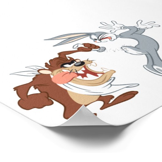 TAZ™とBUGS BUNNY™ ポスター (角)
