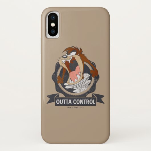 TAZ™アウトタコントロール Case-Mate iPhoneケース (裏面)