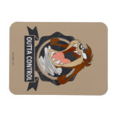 TAZ™ アウト・オブ・コントロール マグネット (横)