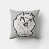 TAZ™イビル・グリン・バッジ クッション (裏面)