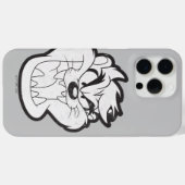 TAZ™イビル・グリン・バッジ Case-Mate iPhoneケース (裏面 (横))