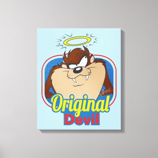 TAZ™オリジナル悪魔 キャンバスプリント (正面)