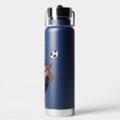 TAZ™オーストラリア代表サッカーデザイン ウォーターボトル (背面)