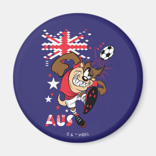 TAZ™ オーストラリア代表サッカーデザイン マグネット
