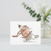 TAZ™オートバイフューリー ポストカード (スタンド正面)