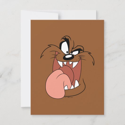 TAZ™ クレイジースマイル ノートカード (正面)