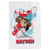 TAZ™サッカーのヘッドバッティング ミディアムペーパーバッグ (正面)