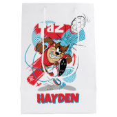 TAZ™サッカーのヘッドバッティング ミディアムペーパーバッグ (裏面)