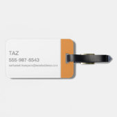 TAZ™ジャグジー ラゲッジタグ (裏面横)