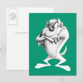 TAZ™スケッチ ポストカード (正面/裏面)