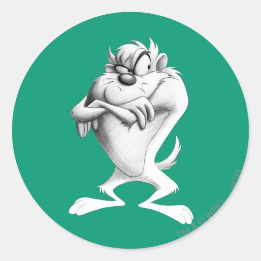 TAZ™スケッチ ラウンドシール (正面)