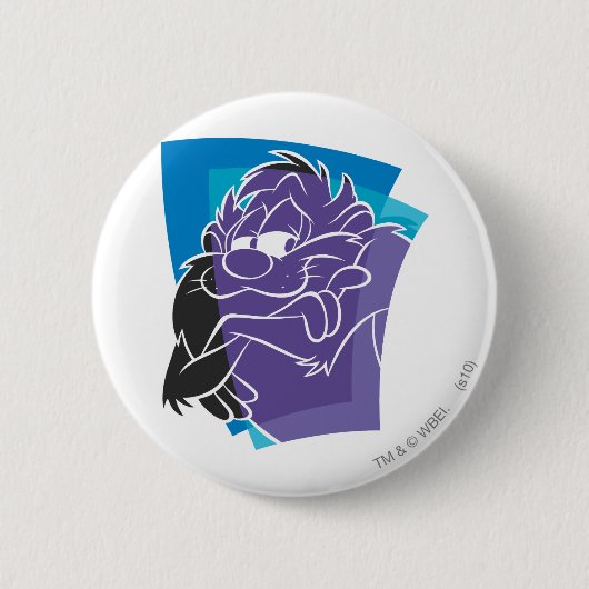 TAZ™スマグ 缶バッジ (正面)