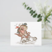 TAZ™スリックホッグ ポストカード (スタンド正面)