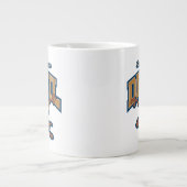 TAZ™タスマニアデビルパッチ ジャンボコーヒーマグカップ (正面)