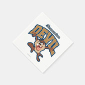 TAZ™タスマニアデビルパッチ スタンダードカクテルナプキン (角)