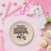 TAZ™タスマニアデビルパッチ ペーパープレート (パーティー)