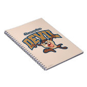 TAZ™タスマニアンデビルパッチ ノートブック (右側)