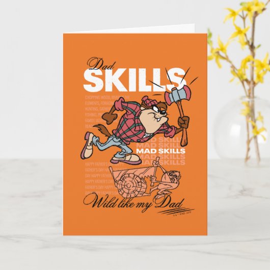 TAZ™ - ダッドスキル カード (黄色い花)