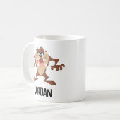 TAZ™トゥィー・グリン | 名前の追加 コーヒーマグカップ (正面左)