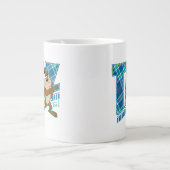 TAZ™トルネドテラープレイド ジャンボコーヒーマグカップ (正面)