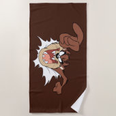 TAZ™バースト処理 ビーチタオル (正面)