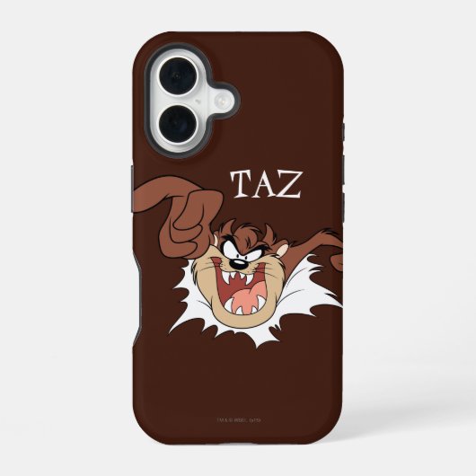 TAZ™バースト処理 iPhone 16ケース (裏面)