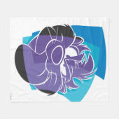 TAZ™パウ フリースブランケット (正面(横))