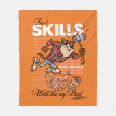 TAZ™ -パパスキル フリースブランケット (正面)