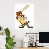 TAZ™ホームスラッガー走 ポスター (ホームオフィス)