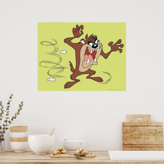 TAZ™ポーズ10 ポスター (キッチン)