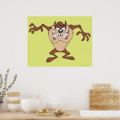 TAZ™ポーズ15 ポスター (キッチン)