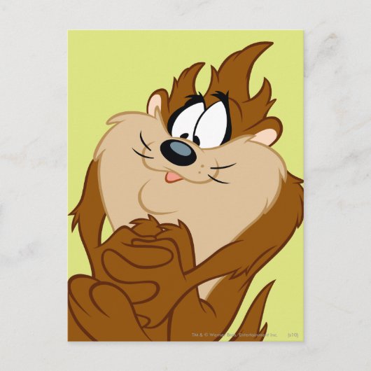 TAZ™ポーズ4 ポストカード (正面)