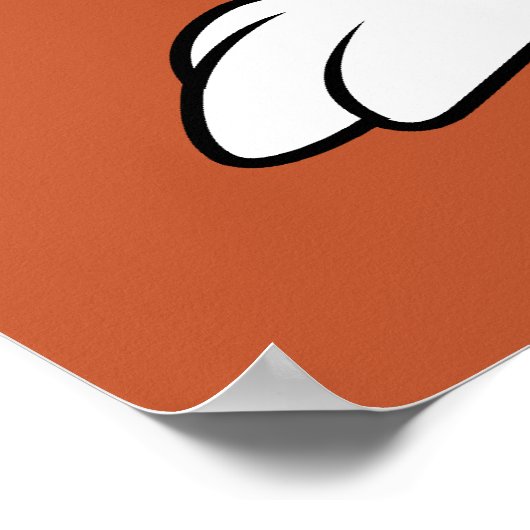 TAZ™ポーズ ポスター (角)