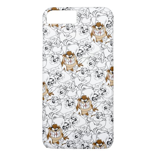 TAZ™ラインアートカラーパターポップ・アートのン Case-Mate iPhoneケース (裏面)