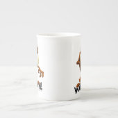 TAZ™ – ワイルドマン ボーンチャイナマグカップ (正面)