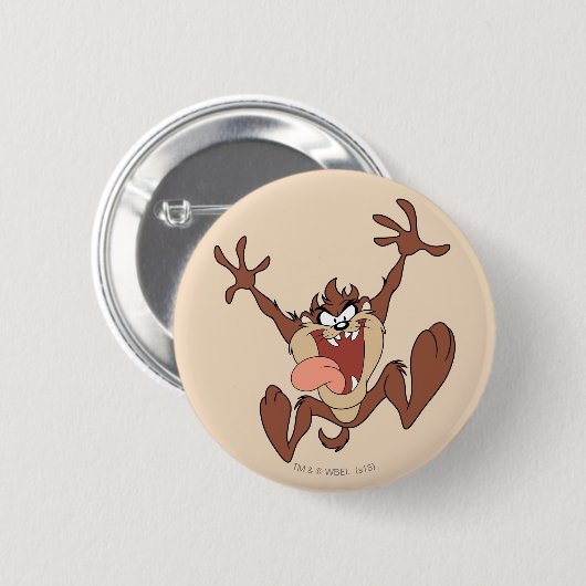 TAZ™刈り取り 缶バッジ (正面&裏面)