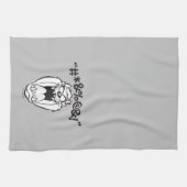 TAZ™叫び声 キッチンタオル (横)