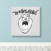 TAZ™叫び声 キャンバスプリント (インサイチュ (ウッドフロア))