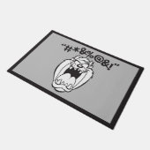 TAZ™叫び声 ドアマット (アングル)