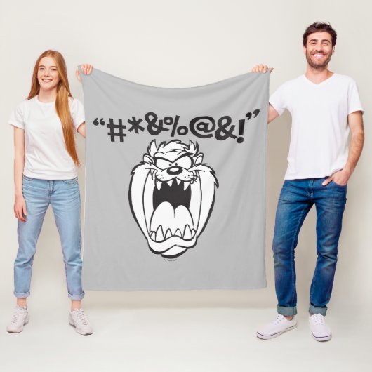 TAZ™叫び声 フリースブランケット (インサイチュ)