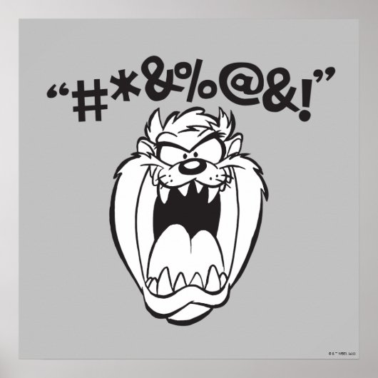 TAZ™叫び声 ポスター (正面)