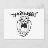 TAZ™叫び声 ポストカード (正面)