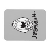 TAZ™叫び声 マグネット (横)