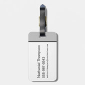 TAZ™叫び声 ラゲッジタグ (裏面縦)