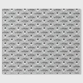 TAZ™叫び声 ラッピングペーパー (フラット)