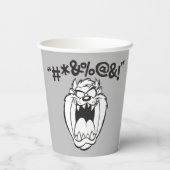 TAZ™叫び声 紙コップ (裏面)