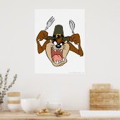 TAZ™巡礼感謝祭カラー ポスター (キッチン)