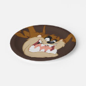 TAZ™悪のニヤニヤ ペーパープレート (アングル)